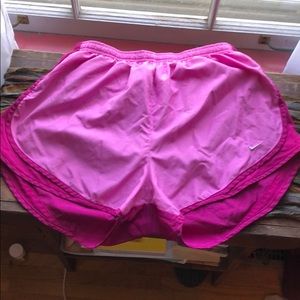 Purple Nike athletic shorts!